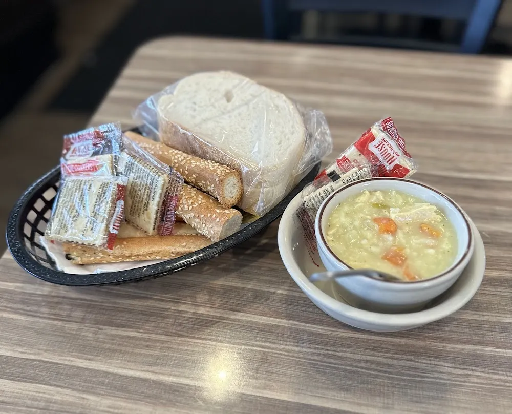 Chicken Lemon Rice Soup