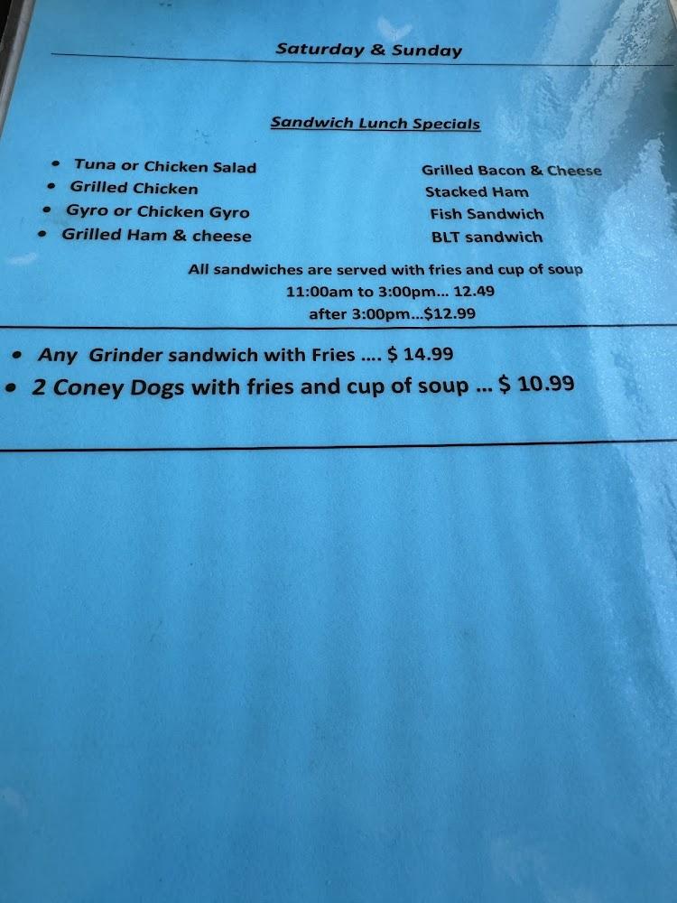 Sal's Place Family Restaurant - Monroe, MI Menu image 1